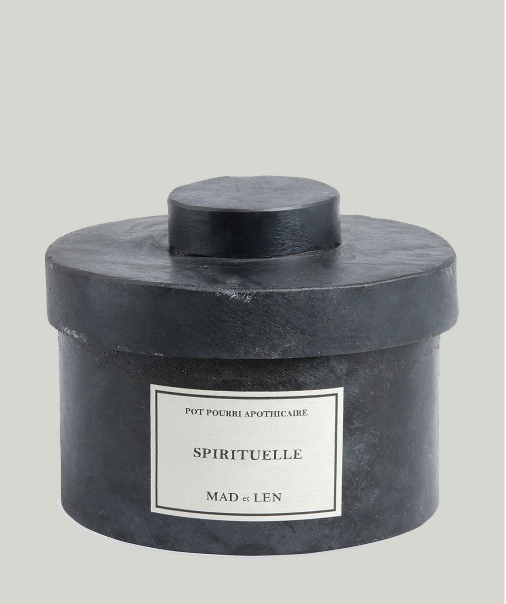 MAD ET LEN Pot Pourri Black Lava Rock SPIRITUELLE – Atelier du